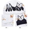 New Letter Parachute, Beautiful Back, Chest Wrapped Vest, No Steel Ring, Anti Glare Suspender, Bra Bottom, Sports Underwear for Women