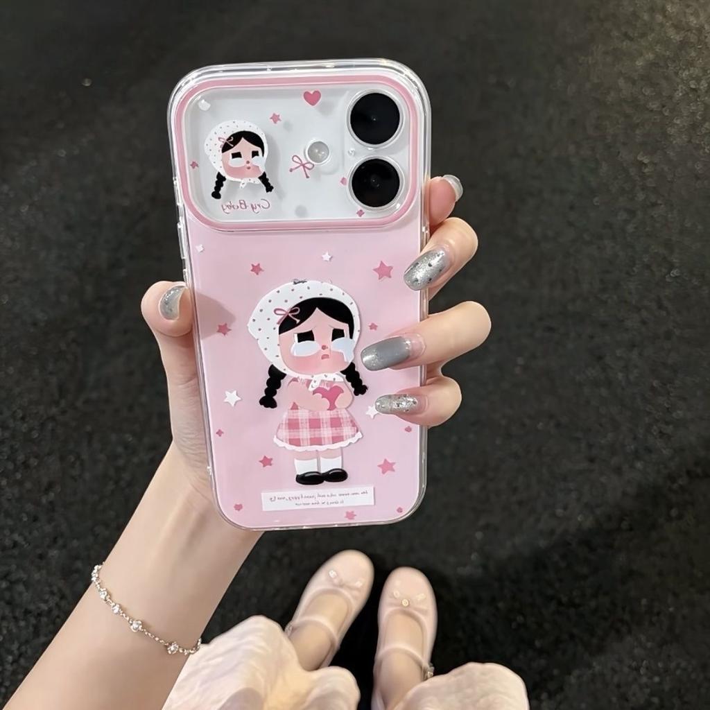Headscarf crying baby applies to iPhone11 Apple 11PRO love large window mobile phone case 11/11/11/11 all-inclusive
