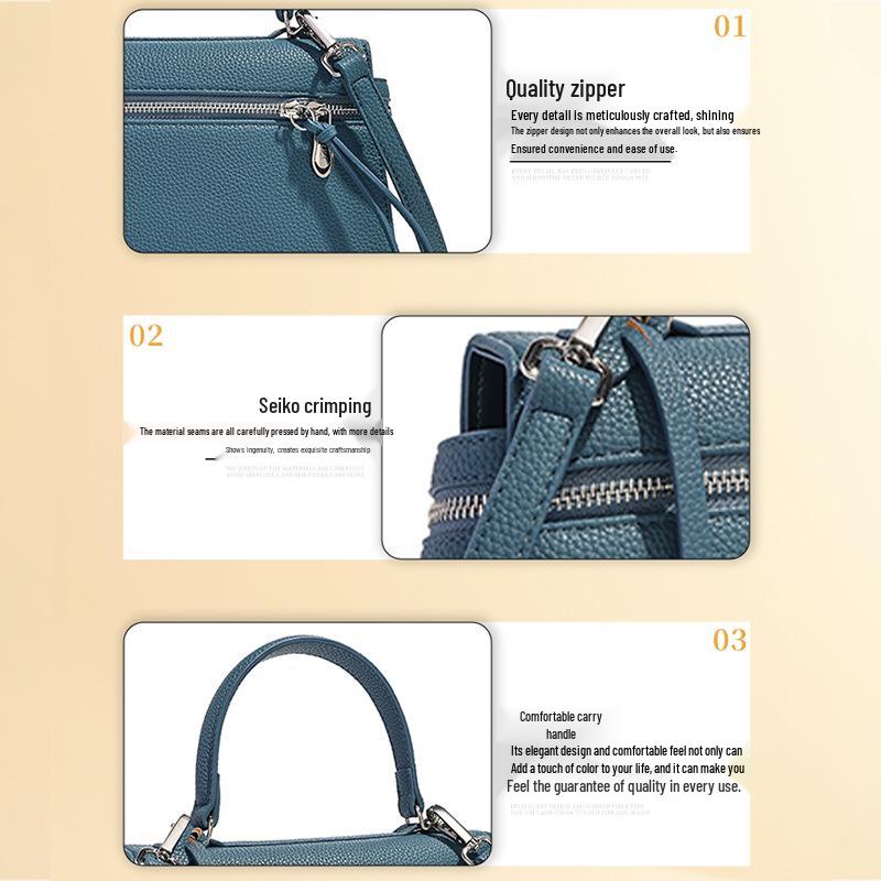 Niche Minimalist One-Shoulder Handbag - Light Luxury Crossbody for Women (2025 Autumn)