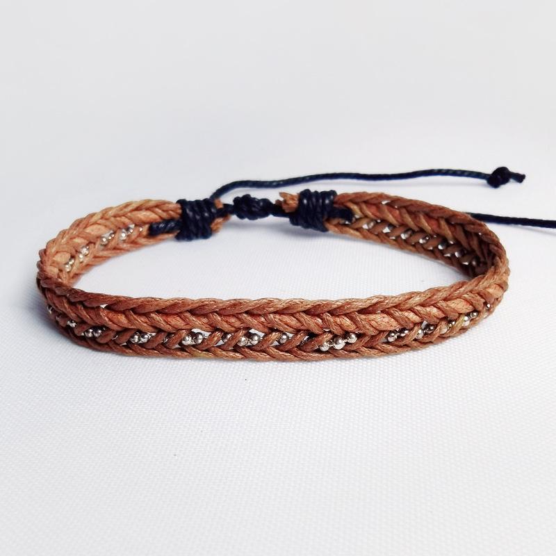 Punk Style Unisex Handmade Woven Bracelet
