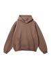 Men's & Women's Loose Autumn/Winter Velvet Hooded Sweatshirt – Trendy Drop Shoulder Pure Color Jacket