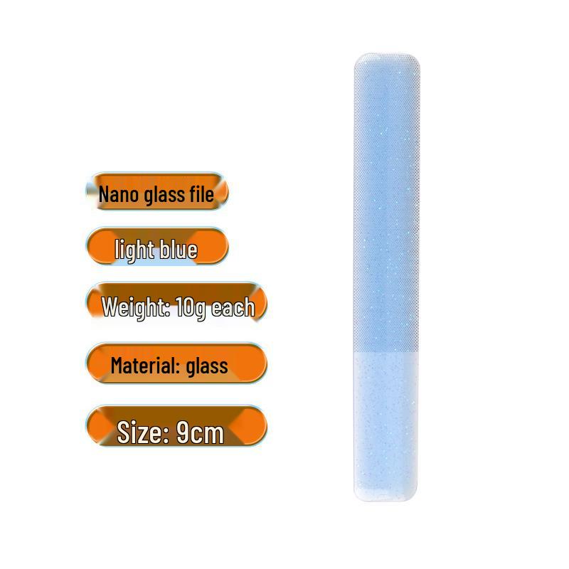 In Stock Glass Nail File - Polishing, Grinding & Shining Tool for Manicures