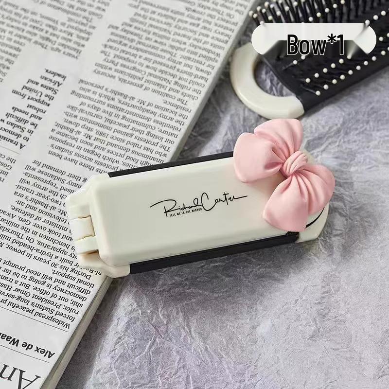 

Портативная расческа-подушка с воздушной подушкой и зеркалом – Мини-складная расческа для девочек