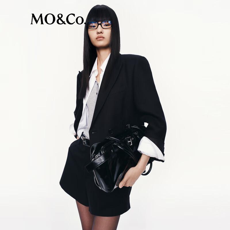 MO&Co. C+ Series Wool Blend Acetate Blazer