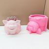 Cow Duck Chick Sheep Animal Shaped Silicone Moulds for Epoxy Resin, Tealight Holder Candle Container Home Decoration