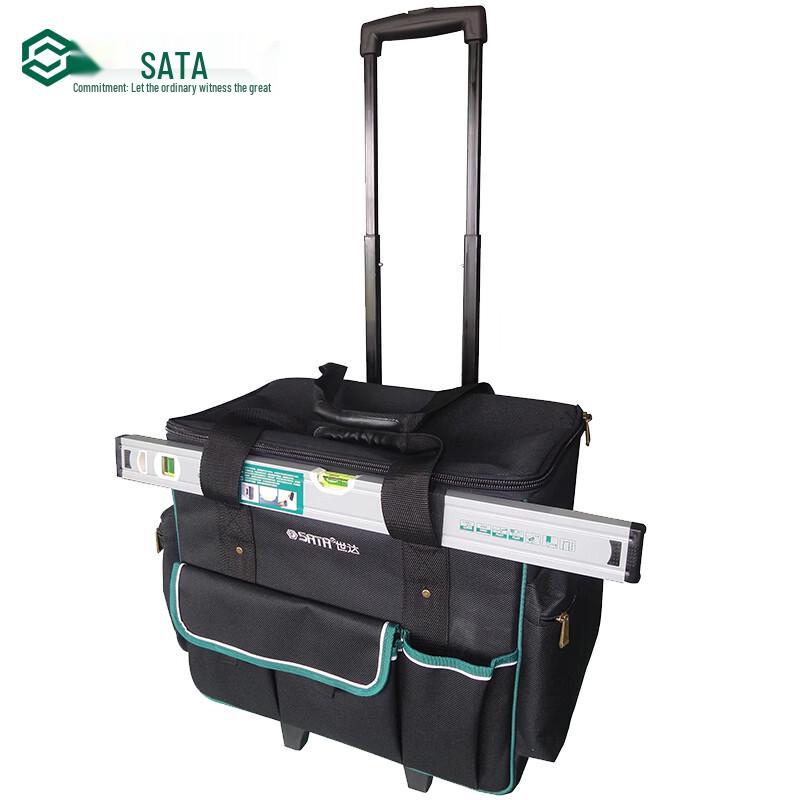 SATA 23-inch Large Capacity Rolling Tool Bag