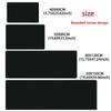 VIKAMA 1/2pcs Highland Cow Kitchen Rug Non-slip, Easy-clean Hallway Entrance Doormat Living Room Bedroom Rug Home Decor