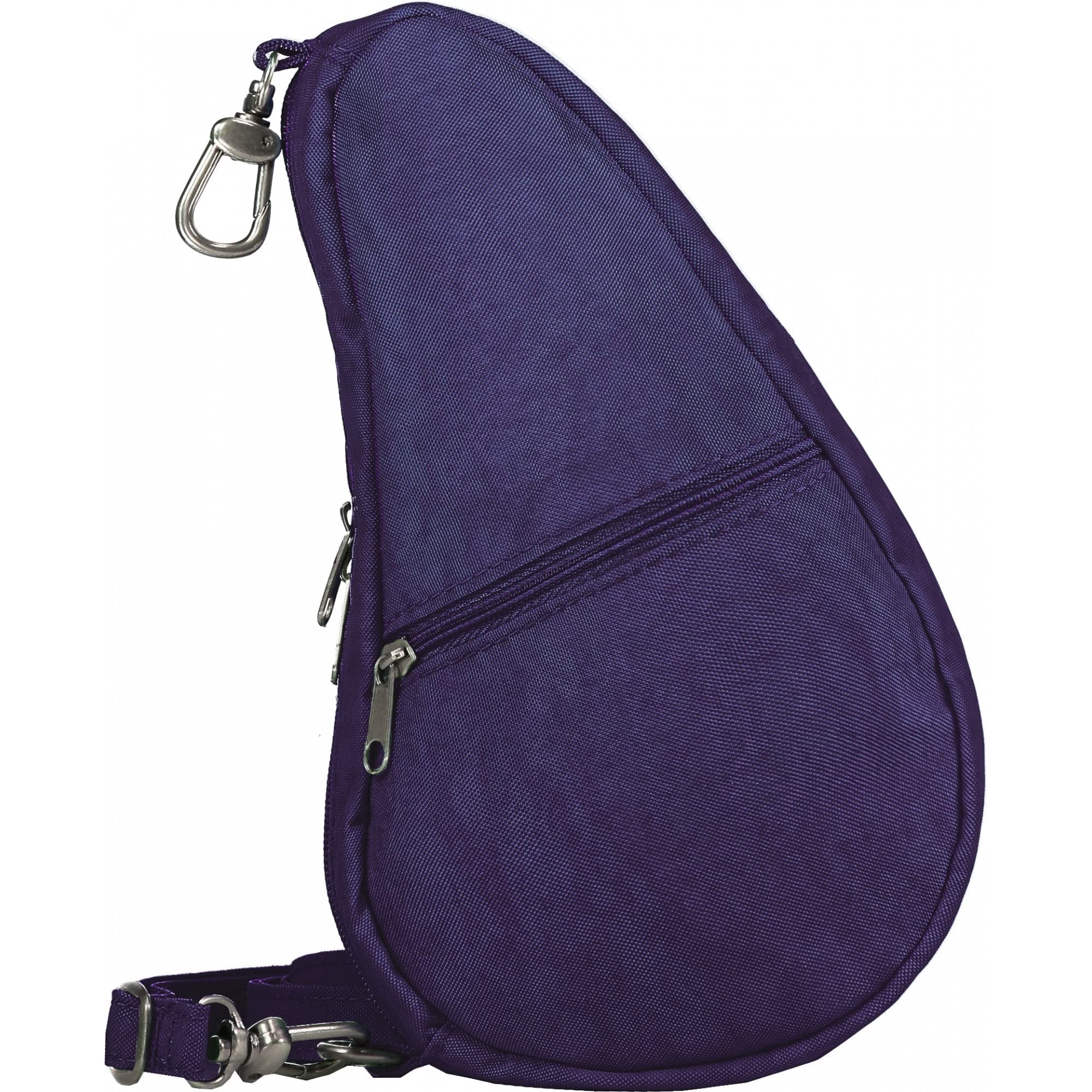 

Back Textured Nylon Small Baglet Blue Night [Healthy Bag]