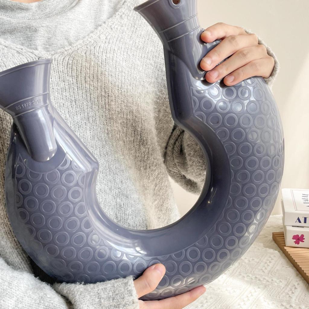 Boyun, Omuz, Karın ve Bel Ağrısı Giderici 1480ml U Şeklinde Patlamaya Dayanıklı Sıcak Su Torbası