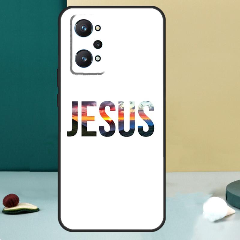Bible Quotes Jesus God For Realme GT 6T 5 6 GT 7 Pro C67 C75 C61 C55 C53 C51 C21Y C25S 10 11 12 13 14 Pro Plus Case