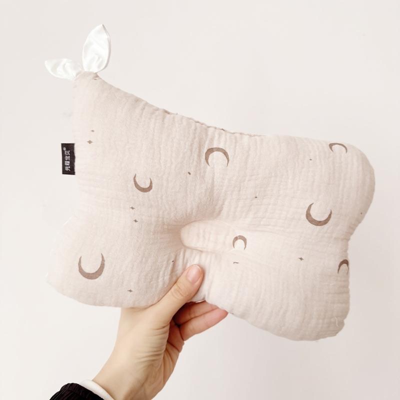 Moisture Wicking Baby Pillow Easy To Clean Baby Pillow Lovely Pattern Pillow Absorbent & Washable Pillow Comfortable