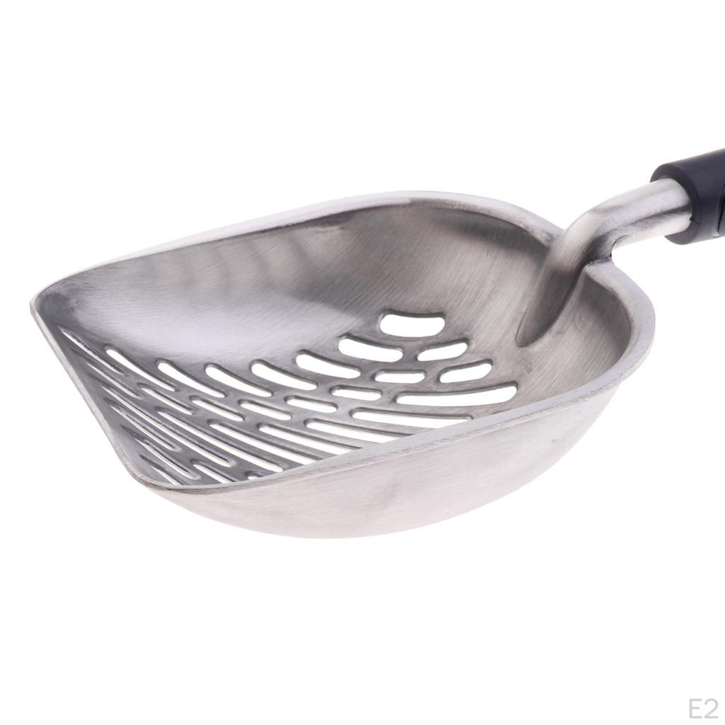 Large Aluminum Sifter Deep With Long Handle