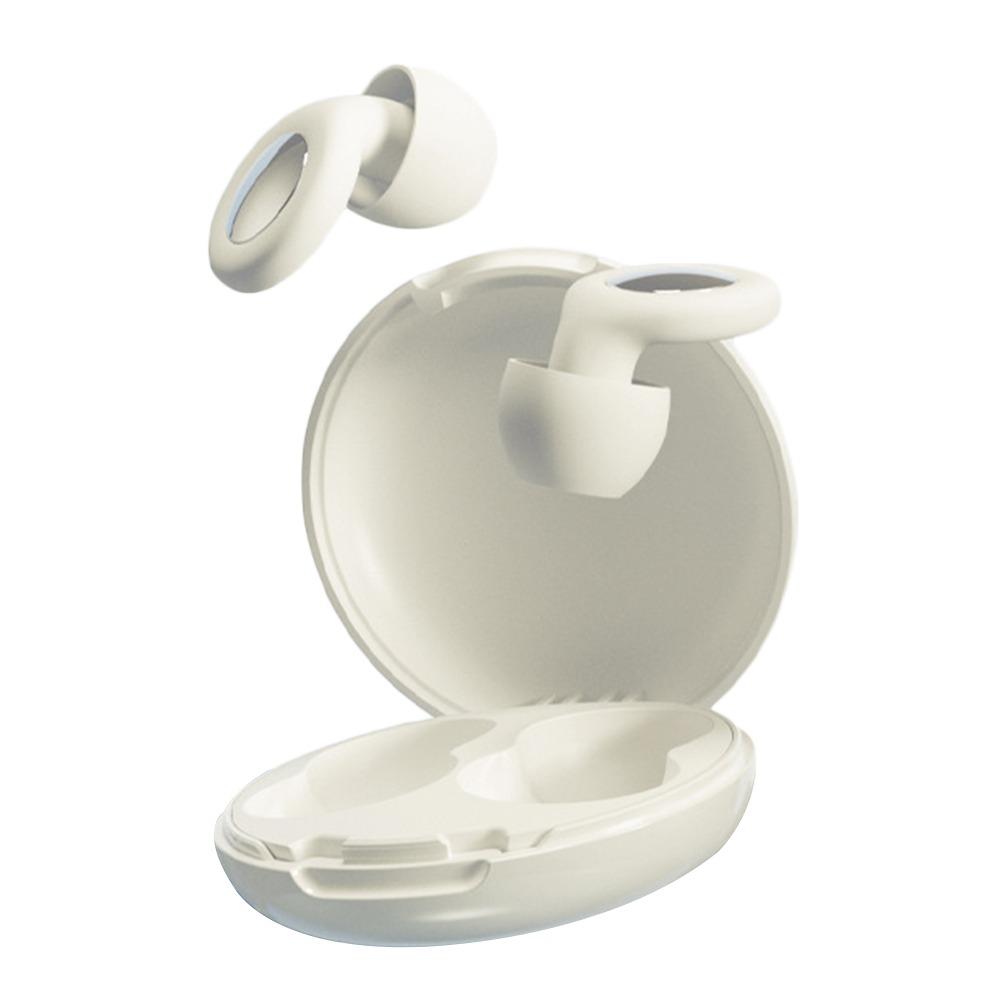

Silicone Ear Plug Reusable Noise Canceling Earplugs Hearing Protection Noise Reduction for Concerts Festivals Focus белый