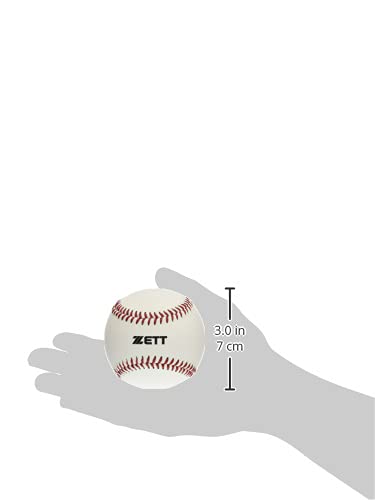 ZETT Baseball Safety Balls (for Elementary School Students, 1 Dozen, 12 Balls) BB1400D