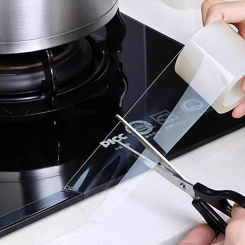 Waterproof Mildew-Proof Kitchen & Bath Edge Sealing Strip for Sinks, Stoves, and Toilets