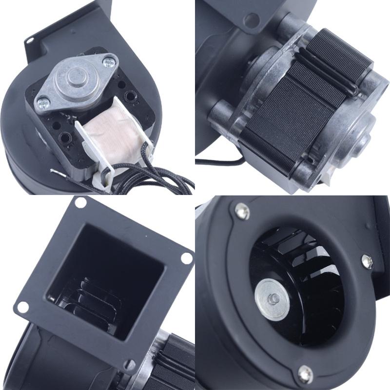 220V Silent Centrifugal Blower Fan 13W/40W/45W Mini Iron Shell Air Blower for Pellet Stove Grill Heater