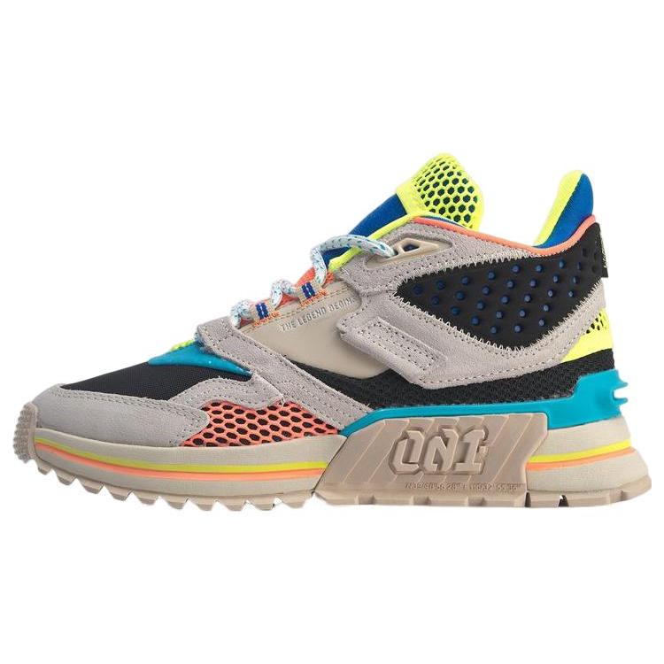 New LiNing 001 T1000 Winter Mid Top Running Shoes Women's Bellflower Gray AGLP094-4