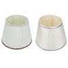 2Pcs Modern Table Light Lamp Cover Fabric Lampshade Accessory for Living Room Bedroom