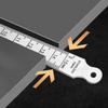 Stainless Steel Gap Gauge - High Precision 0.5mm Laser-Cut Measuring Tool for Inner Diameter, Aperture & Depth