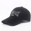 Fashion Hat Women's New Soft Top Stick Baseball Cap Korean Version Letter Embroidery Washed Cap