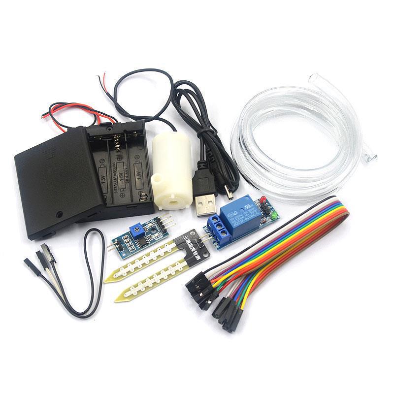 

Комплект для автоматического полива своими руками с датчиком влажности почвы