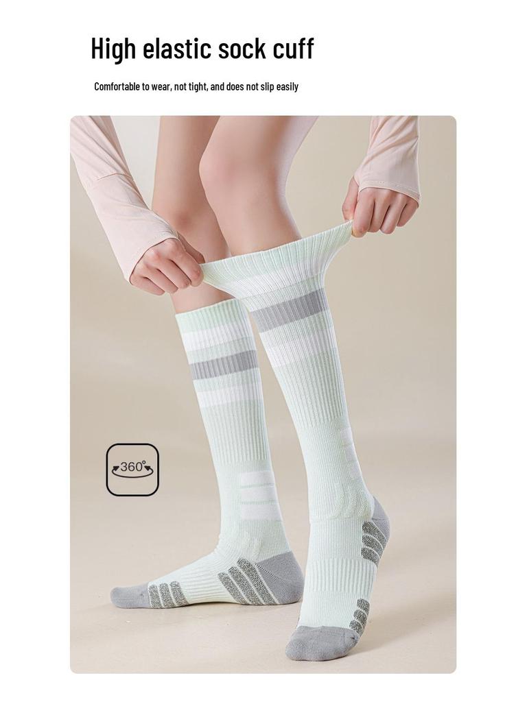 10A Women's Non-Slip Antibacterial Sport Socks - Seamless Stitching for Running, Yoga, and Cycling