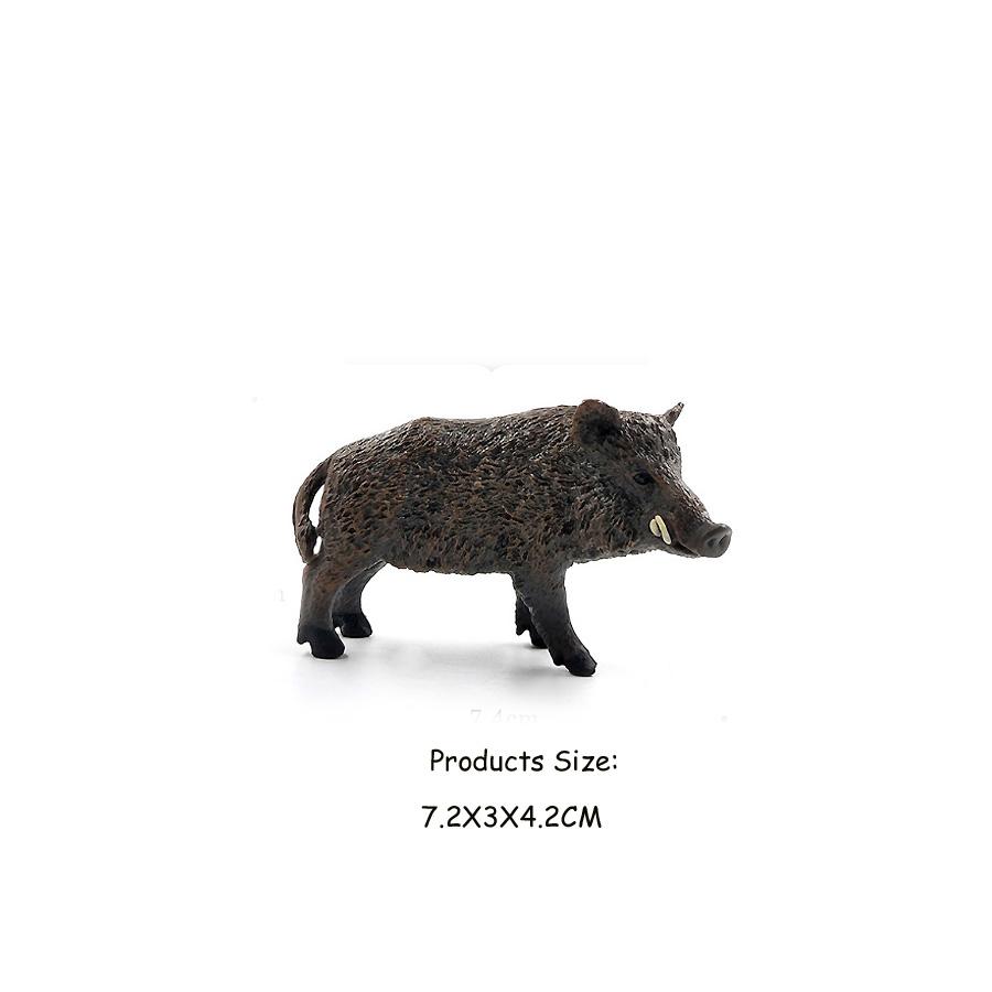 Toy Animals Figures Pig Sows Piglets Wild Boar Warthog Models Farm Animal Figurines Action Figure Kids Gifts Children Toys Games