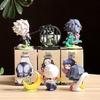 Demon Slayer Birth Flower Series: Tanjiro, Nezuko & Zenitsu Figures - Collectible Ornament Gift