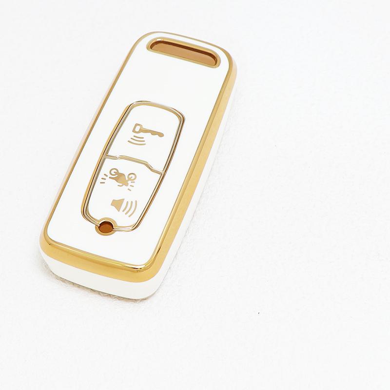 

Auto Keyless Protector Shell Fob for HONDA PCX 160 VISION PCX160 SH350 2021 Remote Key Case Keychain Holder Cover Accessories белый