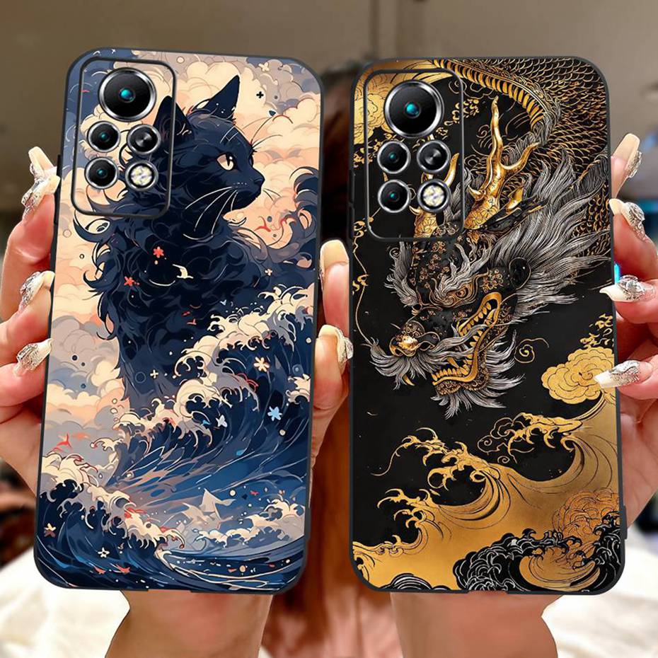 Fashion Painting Case For Infinix Note 11 Pro 11s Note11 Soft Silicone Phone Cases For Infinix Note11s 11 11Pro Covers Bumpers