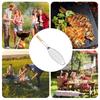 D2 BBQ Grilling Basket Foldable Large Grilling Rack For Barbecue Fish Portable Fish BBQ Grill Basket Anti-Scalding Grill Basket