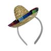 Mexiko Hut Form Haarband Karneval Party Erwachsene Teenager Fotografie Stirnbänder Bequem Make-up Fotos Machen Kopfschmuck