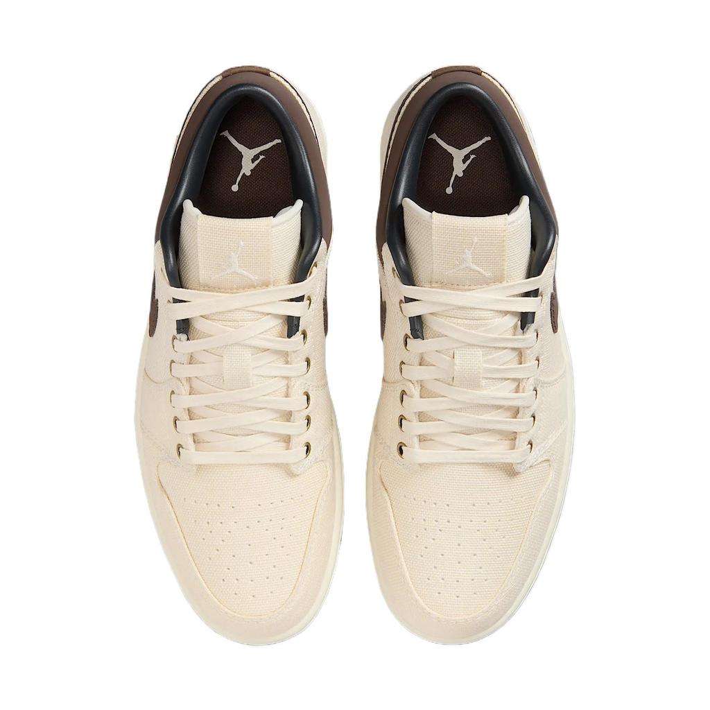 Air Jordan 1 Low Premium Pale Ivory Baroque Brown IB8058-110