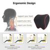 New Car Headrest Neck Pillow Auto Memory Cotton Protector Cushion Universal  Soft Breathable Car Head Support Ergonomic Pillow