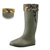 Fukuyama Rubber Work Shoes Captain Stag Rain Boots Olive SS 2E #Roll-Up