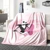Love Death Blanket Soft Throw Blanket For Home Bedroom Bed Sofa Travel Office Solid Christmas Blanket