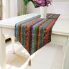1PC Classic Exotic Table Runner Flag Cotton Linen Tablecloth for Living Room Home Wedding Decor.