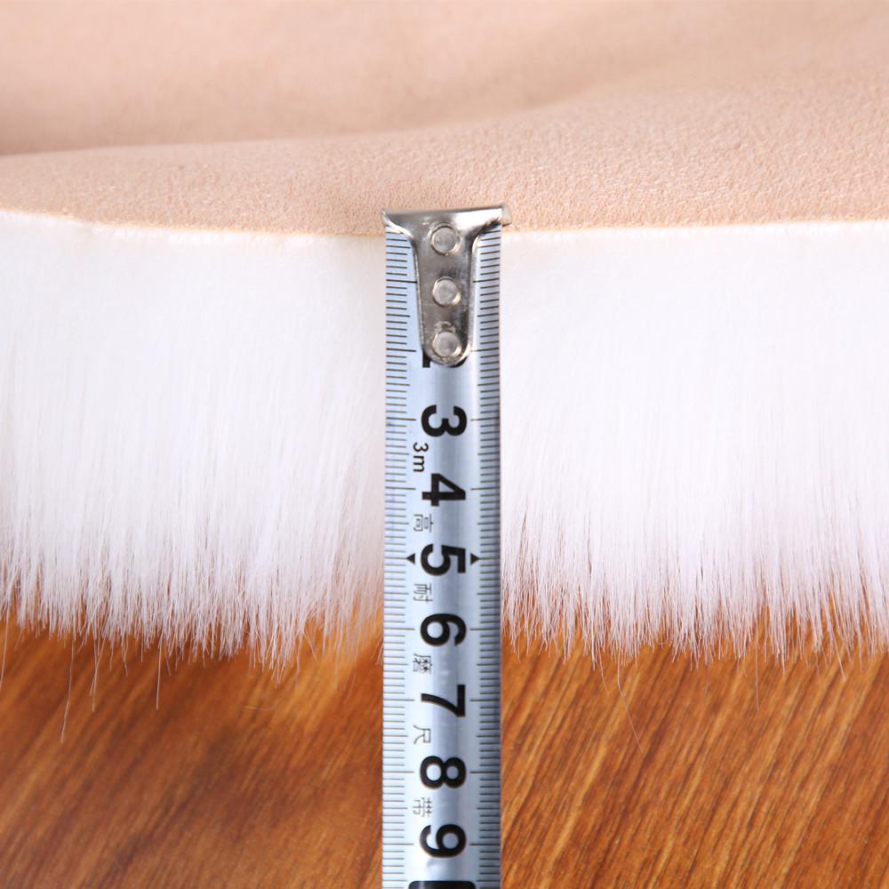 Plush Soft Sheepskin Bedroom Carpet Imitation Bedside Mat Living Room Rug Sofa Cushion White Rugs Living Room Fur Carpet 