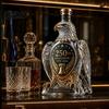 Kolekcjonerska Butelka Whisky Szklany Karafka Orzeł 350ml 250. Rocznica Kształtowa Pomysł na Prezent dla Miłośnika Wina Bourbon Unikalna Dekoracja Baru i Mężczyzn Karafka