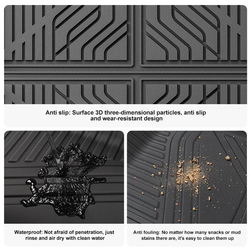 Trunk Mat for 20-24 MG EP RHD Cars, Full TPE Tail Box Mat, Cross-Border