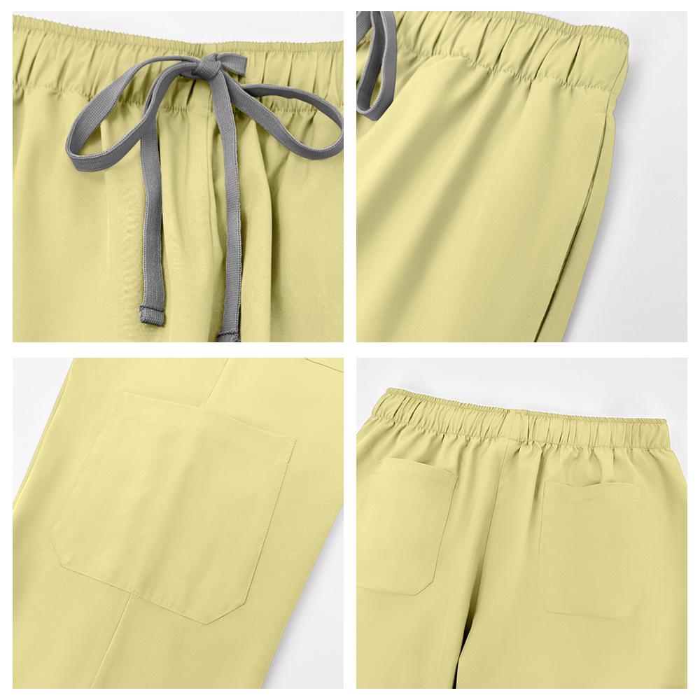 Unisex Plus Size Nurse and Salon Uniform Set - Various Colors Available