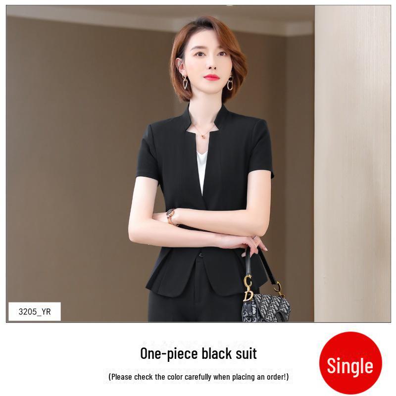 

Стильный женский приталенный корейский блейзер с воротником-стойкой Large