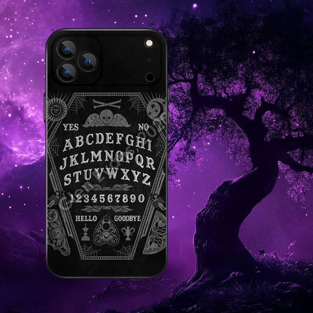Supernatural Art Ouija Board  Phone Case For iPhone 17,16,15,14,13,12,11,Pro,Max,Plus,E,Air,Mini Protective TPU Cover