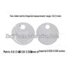 Spark Plug Gap Adjustment Tool 0.6-2.4mm Coin-Type Metric/Imperial Gauge