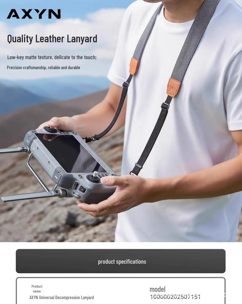 DJI RC2/RCPRO2 & Air 4 Pro Remote Control Lanyard - Mini 4/5 Pro Drone Accessory