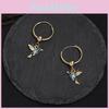 Vintage Style Hummingbird Ear Lines With Rhinestone Decor For Parties