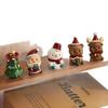 Santa Claus Christmas Gift Box: Tabletop Ornaments & Small Toys for Kids