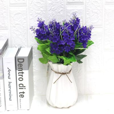 Beautifying Faux Silk Flower Non-fading Fashion Maintenance Free Simulation Hyacinth