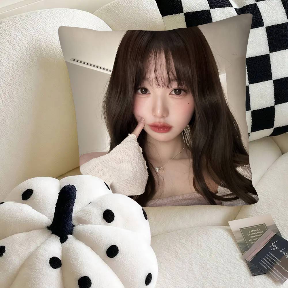 

Kpop Чан Вонён Наволочка Модная Квадратная Наволочка Спальня Диван Комната Ins Декор Отдых 40x40 cm