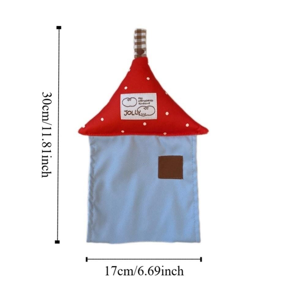 Wall-mounted Hanging Tissue Bag Space Saving Tissue Roll Hanger Toilet Paper Holder  Dormitory